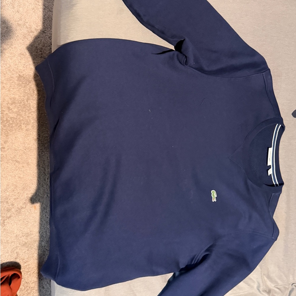 Men's lacoste Navy Blue Sweater